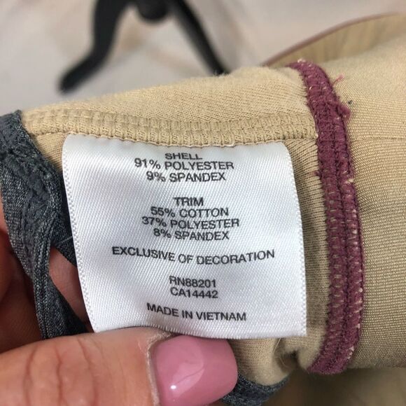 Mondetta Grey sports Bra With‎ Elastic Band Small - Picture 8 of 8